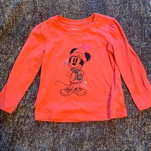 GAP Disney Mickey Mouse long sleeve shirt